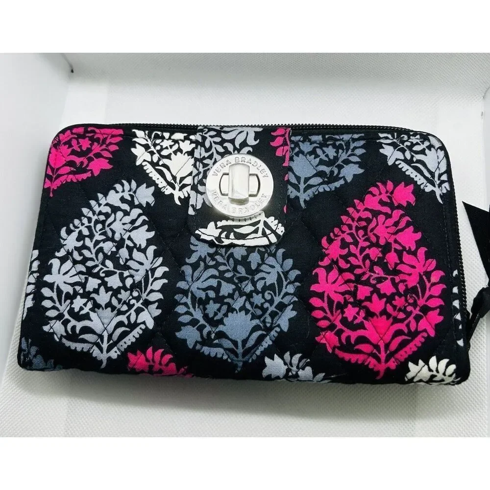 Vera Bradley Northern Lights Turnlock Wallet